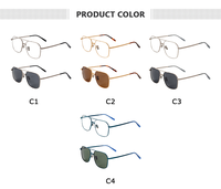 Lunettes de soleil polarisées Fashion Square à double couche, protection UV, monture légère et durable, unisexe, confort optimal pour la plage