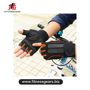 Gants de fitness demi-doigts en cuir PU, avec sangle de poignet réglable, légers, pour la musculation et les sports – Offre Spéciale - Product Image 5