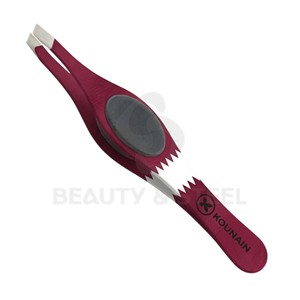 แหนบสำหรับขนบนใบหน้าสีเขียวมิ้นท์สดใส ปลายแหลม พร้อมด้ามจับนุ่มสบายและตัวเครื่องทนทานต่อการเกิดสนิม - Product Image 5