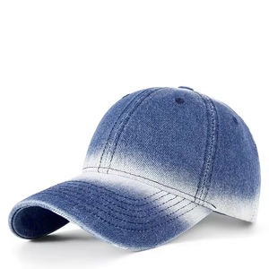 New Fashion Trend Outdoor Casual Washed Denim Soft Top Baseball <b>Cap</b> for Men and <b>Women</b> Common High Quality Four Seasons - Product Image 4