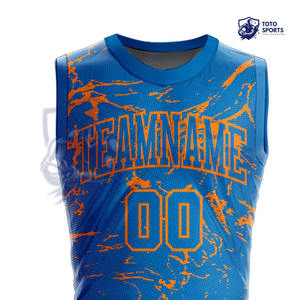 ชุดบาสเก็ตบอลแบบสลิมฟิต ผ้าเนื้อเบา ราคาขายส่งสมเหตุสมผล ระบายอากาศได้ดีเยี่ยม ออกแบบได้ตามต้องการ คุณภาพสูง - Product Image 3