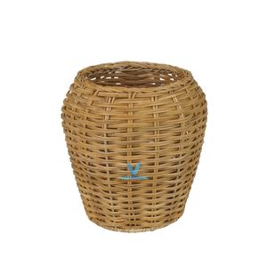 <b>Top</b> Selling Vietrustic Rattan Handmade Woven Modern Rustic Eco-Friendly Table Vase Natural Home Decor Wholesale OEM ODM Supplier - Product Image 6