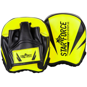 Custom PU Professional <b>Focus</b> Mitts Outdoor MMA Kickboxing Cycling Wrist Strap Hook and Loop Closure OEM Factory Supplier - Product Image 4