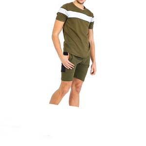 Conjunto de Camiseta y Pantalones Cortos Deportivos de Verano para Hombre, Diseño Personalizado al por Mayor 2026, Camiseta sin Mangas Estampada y Pantalones Cortos - Product Image 2