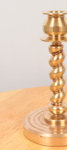 Premium <b>Gift</b> Metal Aluminum <b>Candle</b> Holder Golden Traditional Design Handmade Eco-Friendly for Easter Valentine's Day Birthday - Product Image 2