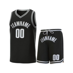 Ensemble Maillot et Short de Basketball Personnalisé OEM Imprimé – Polyester Respirant en Maille pour l'Été – Vente en Gros – Fabricant Marque Privée - Product Image 3