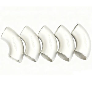 ข้อต่อท่อเหล็กสแตนเลสเวียดนามผลิต ข้อศอก 90 องศา รัศมียาว 304 304L 316 316L แบบเชื่อมชน ตามมาตรฐาน ASME B169 สำหรับแรงดันสูง BSPT - Product Image 1