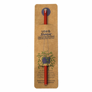 Crayons écologiques plantables avec graines |   Porte-cartes durable en papier recyclé 2B Graphite avec code QR |   Cadeau vert - Product Image 2