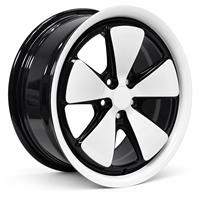 Jantes forgées 5 branches en V, finition blanc brillant + noir concave, 18-22 pouces, 5x108 5x112 5x120, en alliage 6061-T6 pour BMW Audi Mercedes-Benz