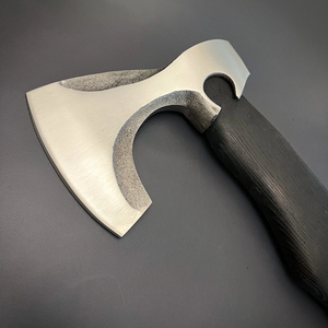 Hacha Vikinga de Acero al Carbono Hecha a Mano y Personalizada con Funda de Cuero y Mango de Madera, Hacha al por Mayor 2026 - Product Image 4