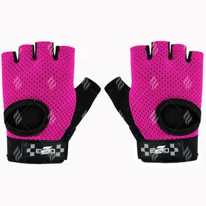 Guantes Deportivos de Media Palma de Primera Calidad para Entrenamiento en Gimnasio y Levantamiento de Pesas con Tela Transpirable, Agarre Antideslizante y Soporte para la Muñeca - Product Image 4