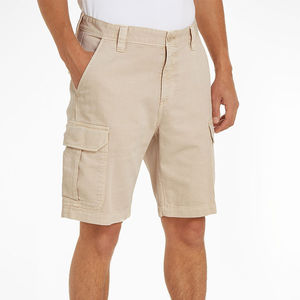 Shorts cargo pour hommes, résistants à l'eau et au vent, nouvelle tendance, style doux, respirant, 100% coton, durables - Product Image 1