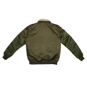 Chaqueta Bomber de Béisbol de Invierno con Logotipo Bordado en Chenilla Personalizado, Impermeable, Resistente al Viento, 100% Poliéster, Estilo al por Mayor - Product Image 2