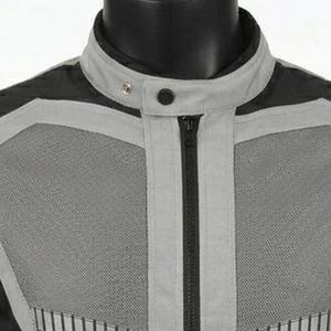 Hot Selling Unisex Leather Motorcycle <b>Racing</b> <b>Jacket</b> Breathable Summer with Embroidery Printed Techniques for Riding & Sports - Product Image 3