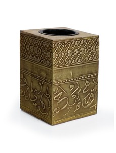 Mabkhara de Resina Hecha a Mano con Diseño de Aspecto de Madera para la Colección de Fragancias Árabes Oud para el Hogar - Product Image 5