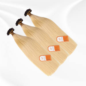 Cheveux humains alignés sur les cuticules de qualité supérieure 100% Meilleure vente dans les salons de coiffure Extension de cheveux à pointe plate Vietnamien cru - Product Image 2
