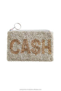 กระเป๋าลูกปัดฟักทองฮาโลวีนดีไซน์แมวสีดำสำหรับกระเป๋าซิปทำมือลูกปัดกระเป๋าใส่เหรียญงานปาร์ตี้วันหยุดฤดูใบไม้ร่วงคลัทช์นุ่ม - Product Image 4