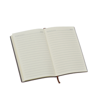 Carnet de notes professionnel en cuir souple, plusieurs couleurs, papier épais, vente en gros, usine expérimentée