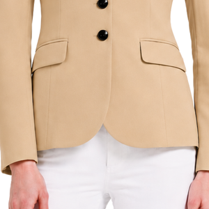 Camel Equestrian <b>Jacket</b> for <b>Women</b> Tailored Riding Blazer Elegant Horse Riding Competition Coat Custom OEM Wholesale Fashion - Product Image 5