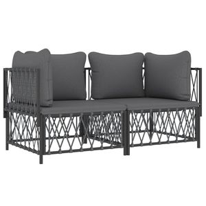 Set Lounge da Giardino Antracite - Product Image 3