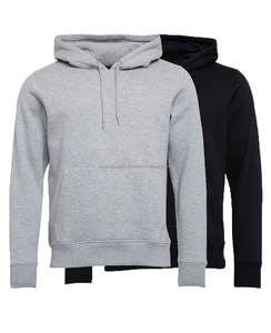 Sweat-shirt uni en polyester avec logo personnalisé nouvel arrivage Streetwear à la mode respirant personnalisé 100% coton sweats à capuche pour hommes - Product Image 4