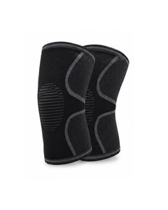 Genouillères de compression souples en néoprène robustes et personnalisées pour l'entraînement de force athlétique, respirantes et sécuritaires pour le fitness - Product Image 6