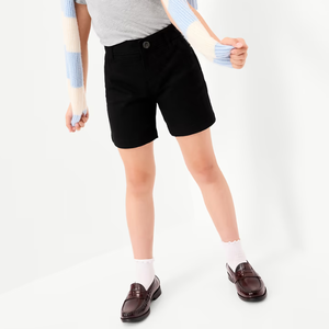 Shorts d'uniforme scolaire pour enfants en polyester noir de bonne qualité pour les élèves - Product Image 2