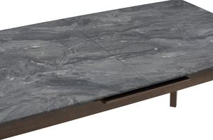 High Pressure Laminated Expandable Rectangular Wooden Dining <b>Table</b> <b>Space</b> <b>Saving</b> Modern Home Furniture Apartment 6 Seater - Product Image 5