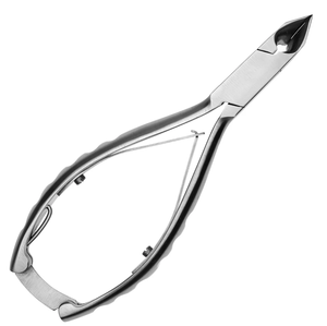 Cortauñas Profesional de Acero Inoxidable con Cuchilla Curva en Forma de Luna de 14 cm para Uñas Gruesas de Pies y Manos - Product Image 1