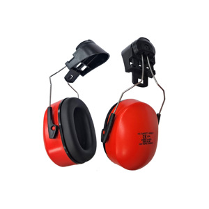 Orejeras de Seguridad Montadas H302-1, Ligeras, de ABS, con Cómodo Cojín de PVC, Certificación CE ANSI - Product Image 1