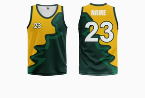 Camiseta de Baloncesto Sublimada Personalizada para Hombre, sin Mangas, Cuello en V, Absorbe la Humedad, 100% Poliéster, Uniforme de Equipo, Patrón Rojo, Negro y Gris - Product Image 6