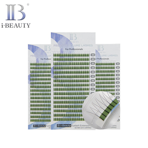 i-BEAUTY ต่อขนตา - ib ขนตาแบบพรีเมี่ยมวอลลุ่ม (2D)  ผลิตด้วยมือจากเกาหลี คุณภาพสูง ขนตาแบบเส้นต่อเส้น - Product Image 1