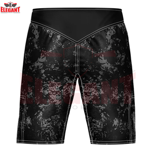Shorts MMA personnalisés en polyester imprimé à 100 %, nouvelle collection, pour l'entraînement et le combat, avec votre logo, prix de gros - Product Image 2