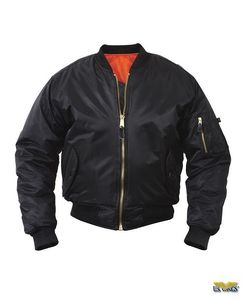 Chaqueta Bomber de Invierno para Hombre, Tejida, Vintage, con Revestimiento Personalizado de Alta Calidad, Resistente al Viento, con Cierre Frontal y Cuello Alto, Estilo Urbano, Nueva - Product Image 6