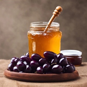 Natural Organic Jamun <b>Honey</b> Pure High Quality Raw <b>Honey</b> Rich Antioxidants Healthy Lifestyle India Export Wholesales Price Bottle - Product Image 1