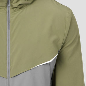 Conjuntos Deportivos de Nylon Personalizados al por Mayor para Hombre 2026, Trajes Deportivos con Cremallera y Logotipo Personalizado, Conjunto de 2 Piezas, Chaqueta Cortavientos para Hombre - Product Image 4