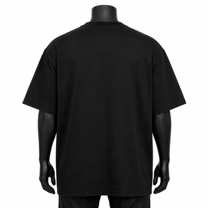 Men Regular Fit Short Sleeve T-<b>Shirt</b> Customized Color Front Embroidered Casual Other 100% Cotton Jersey Knitted Streetwear - Product Image 3