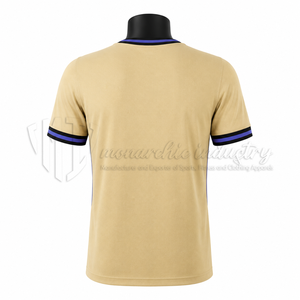 Camiseta de Fútbol Personalizada Unisex, de Secado Rápido, Transpirable, con Letras Impresas, Uniforme de Medio Equipo para Verano, Camiseta Deportiva de Entrenamiento, OEM ODM - Product Image 2