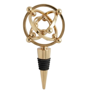 Tapón de Botella de Acero Inoxidable con Acabado Dorado, Tapones de Calidad Superior Más Vendidos, Tapas Atractivas para Botellas de Vino - Product Image 1