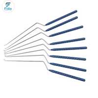 Kit de Curettes Neurohypophysaires 11 Pièces Manuel Réutilisable en Acier Inoxydable de Qualité Supérieure Instrument Chirurgical Approuvé CE ISO