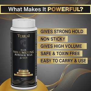 Poudre Coiffante Texturisante Personnalisée à Faible MOQ, Sans Résidu Blanc, pour Hommes – Poudre Volumisante et Cire Texturisante pour Cheveux - Product Image 3
