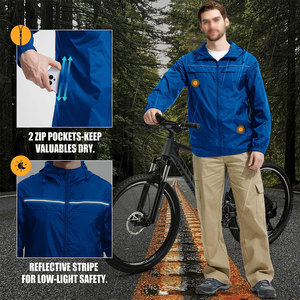 Custom Windbreaker <b>Jacket</b> Lightweight <b>Packable</b> Outdoor Sports <b>Jacket</b> Wholesale Supplier OEM ODM - Product Image 6