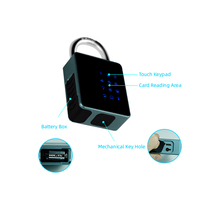 Volibel IP65 Cadenas Rfid Extérieur Étanche Ttlock App Carte Rfid Intelligent Numérique Électronique Nfc Cadenas Intelligent Avec Clé