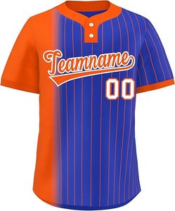 Camiseta de Béisbol de Verano con Estampado Tribal Polinesio de Fiyi y Tonga, Personalizada al por Mayor, Talla Grande, Unisex, Uniforme para Hombre, 1 MOQ - Product Image 3