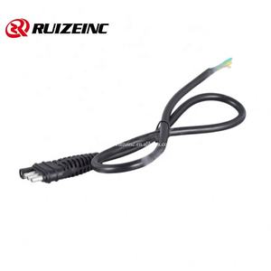 제조업체 공급 미국 표준 자동차 변환 케이블 4 코어 트레일러 플러그 3 핀 1 홀 전원 코드 - Product Image 1