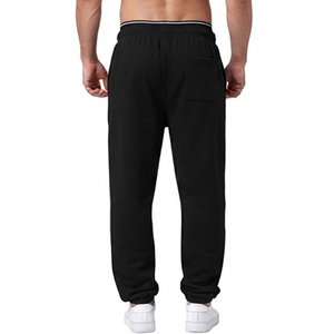 <b>Men</b> Heavyweight Fleece Casual <b>Trousers</b> Custom Logo Warm Loose Fit Sweatpants Wholesale OEM ODM Streetwear Clothing Manufacturer - Product Image 4