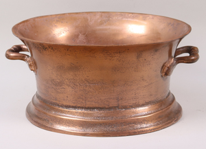 Jardinera de cubo de cobre tradicional hecha a mano con atractivo atemporal para usar en hoteles, clubes, restaurantes y decoración de jardines domésticos - Product Image 2