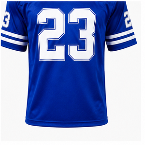 Maillot de football américain personnalisé en twill pour adultes, haute qualité, nom du joueur, manches courtes, grande taille, confortable et respirant - Product Image 5