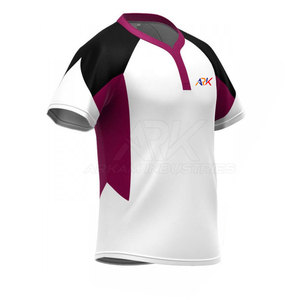 Uniforme de Rugby de Diseño Único Fabricado en Fábrica, Uniforme de Rugby de Secado Rápido con Logotipo Personalizado Impreso - Product Image 2