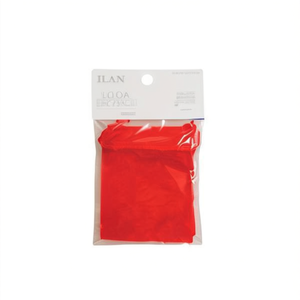 Sacchetti Regalo in Organza Ilan 13x18 Cm Confezione da 5 Colore Rosso Per Feste - Product Image 1